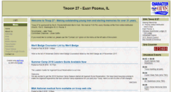 Desktop Screenshot of eastpeoria27.mytroop.us