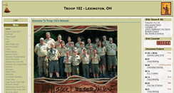 Desktop Screenshot of lexington152.mytroop.us